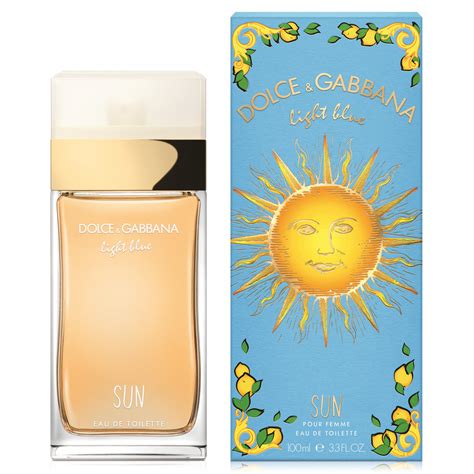 dolce gabbana light blue sun damen probe